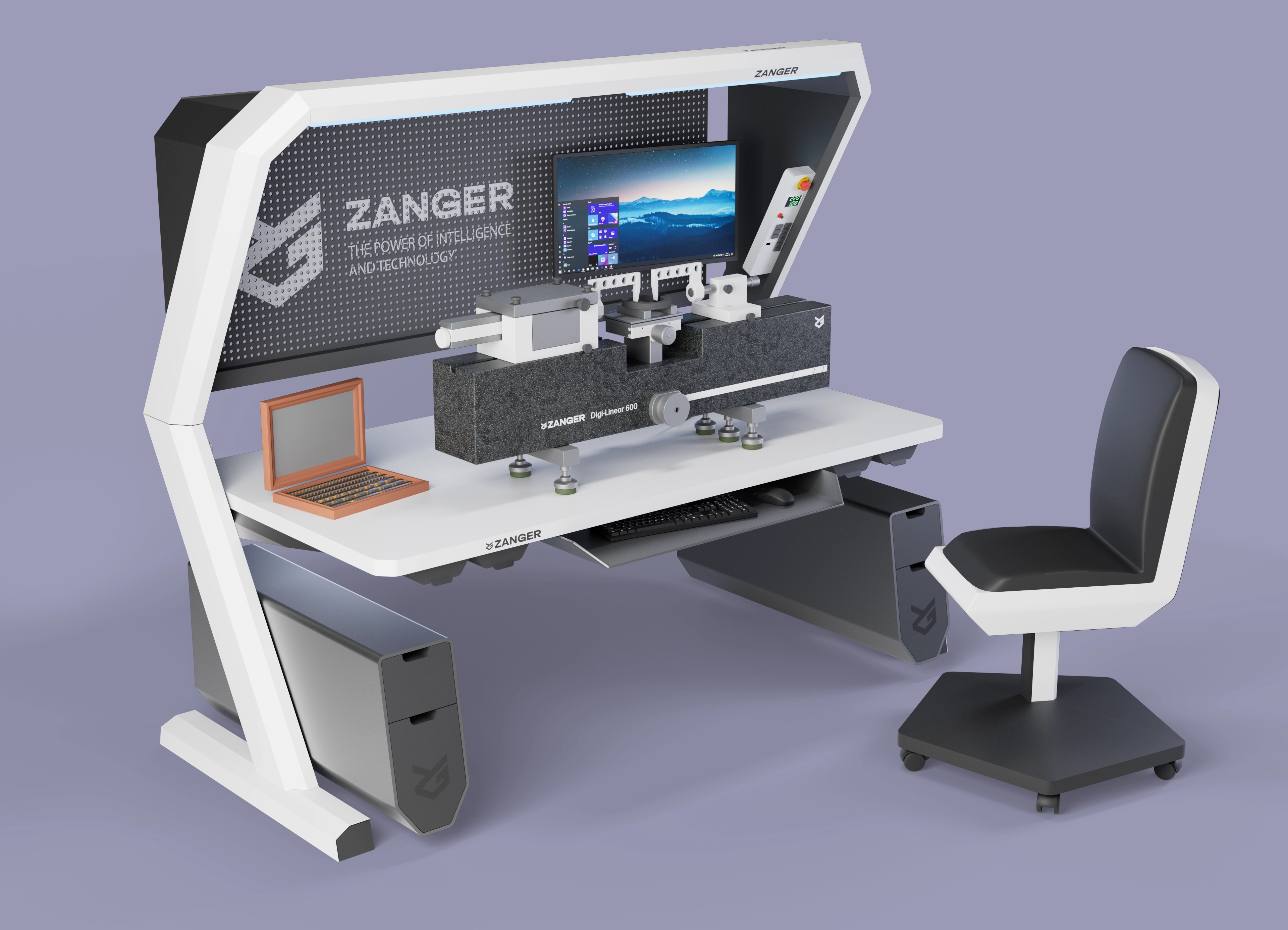 Метрологический стенд Zanger Line-M Линейно-угловые измерения
