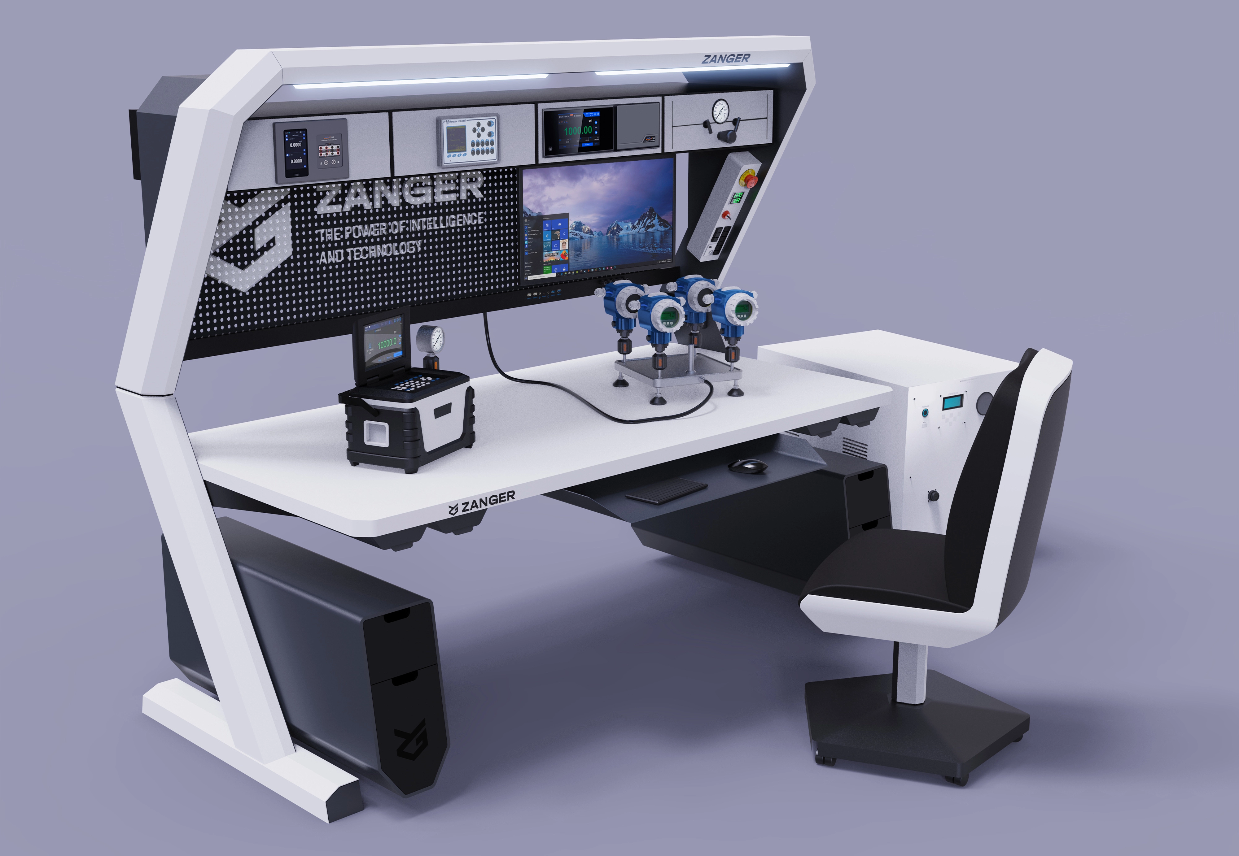 Метрологический стенд Zanger Line-M Давление