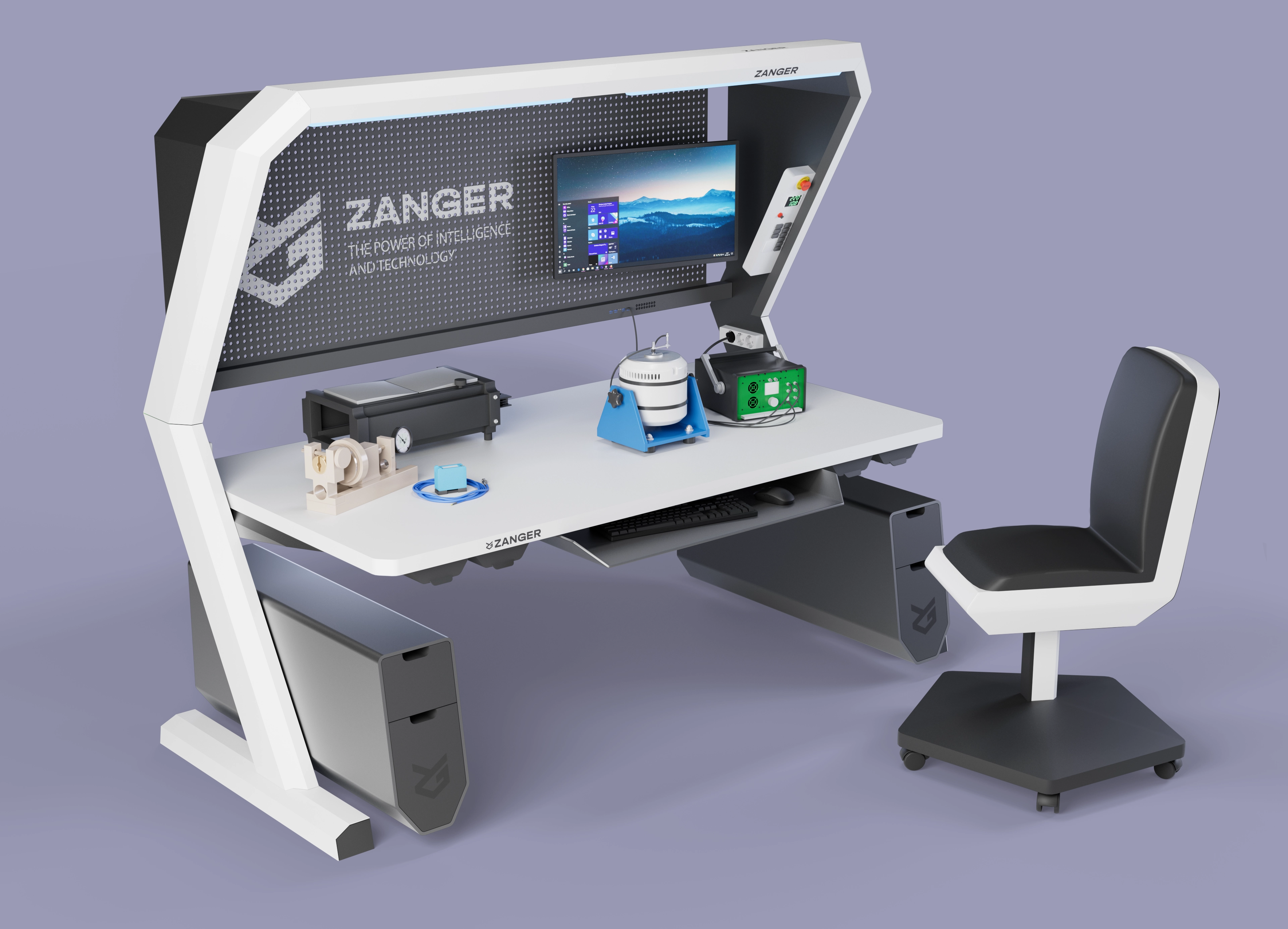 Метрологический стенд Zanger Line-M Вибрация
