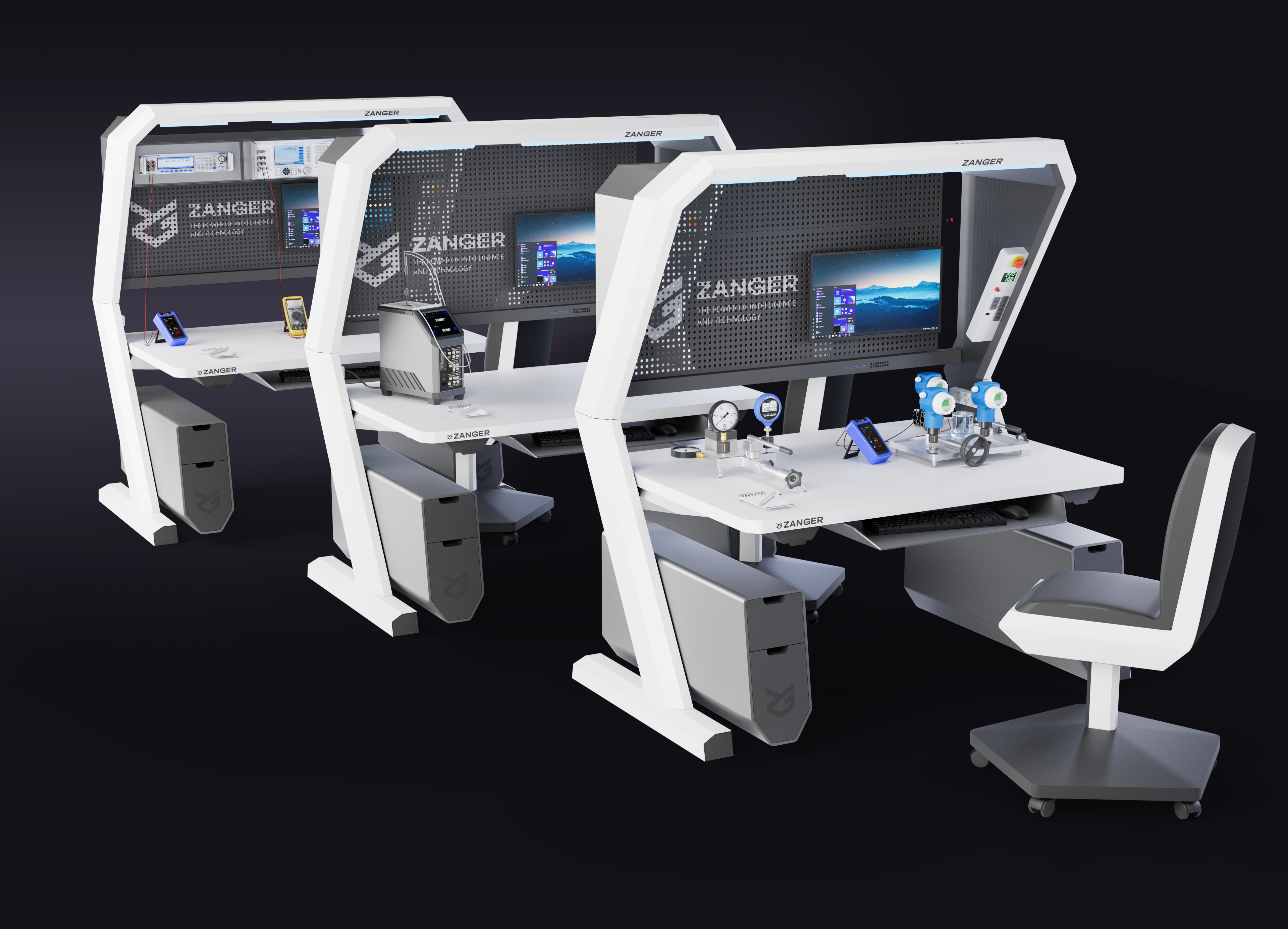 Метрологический стенд Zanger Line-M Обучение