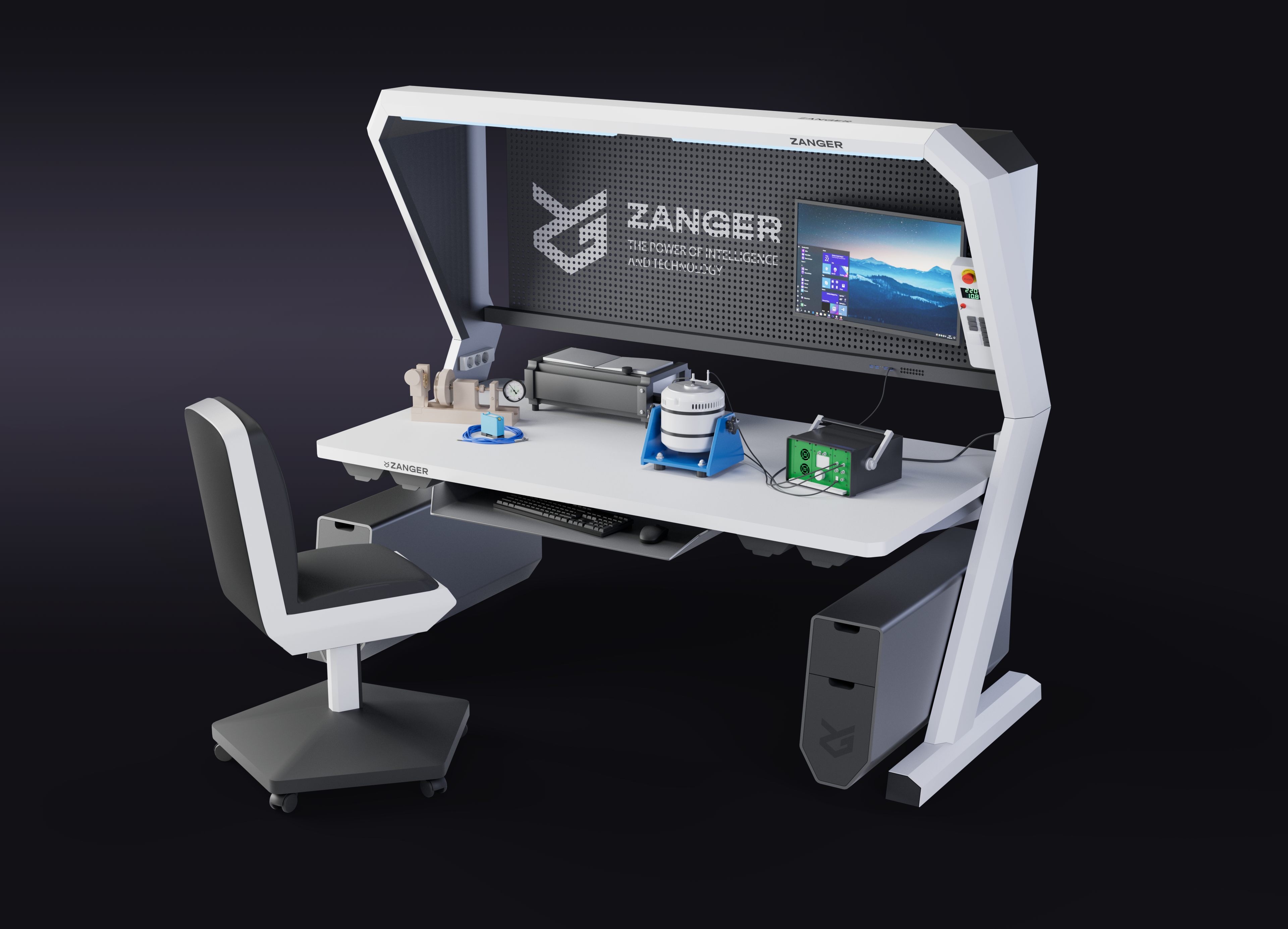 Метрологический стенд Zanger Line-M Вибрация