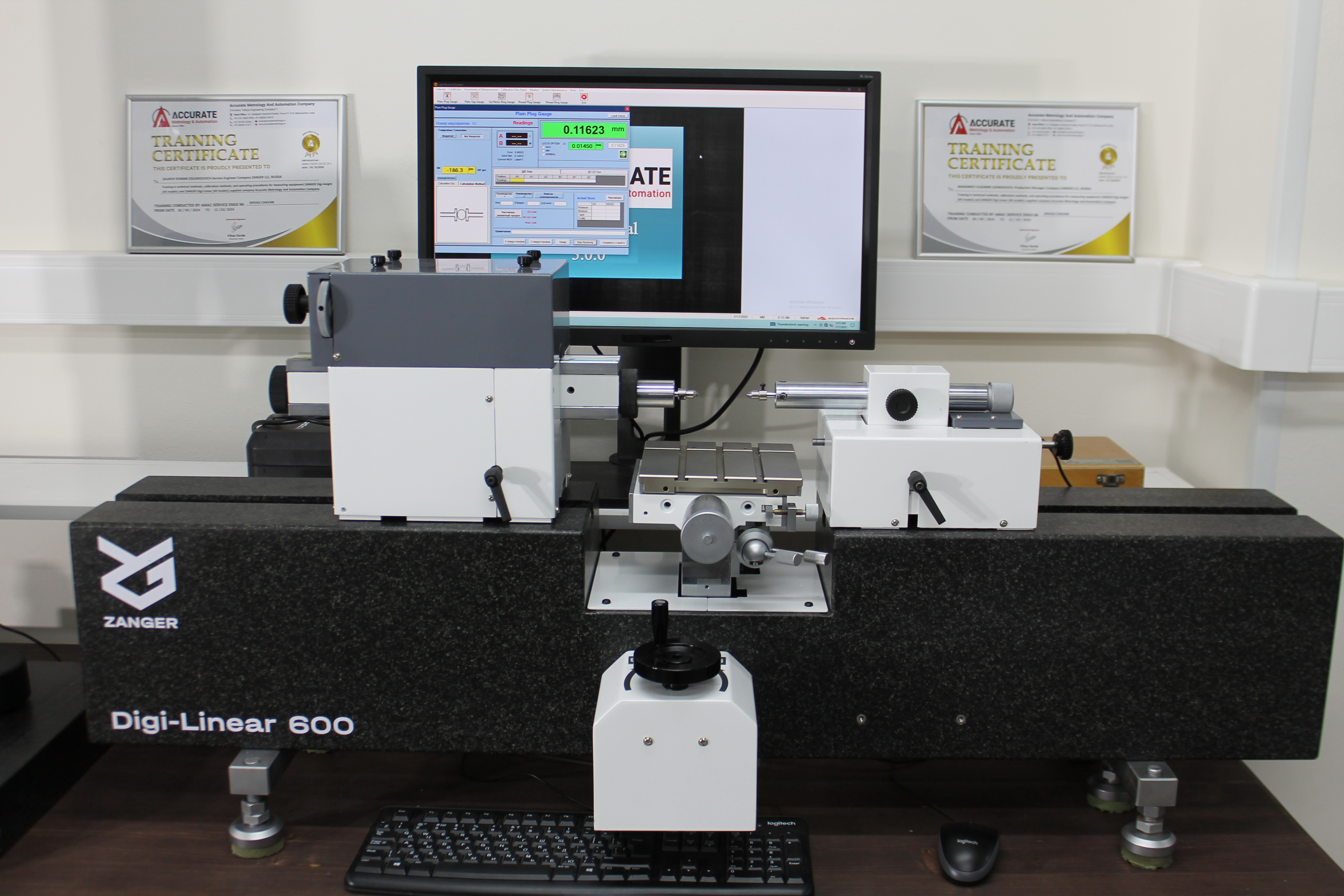 Длиномер ZANGER Digi-Linear 600