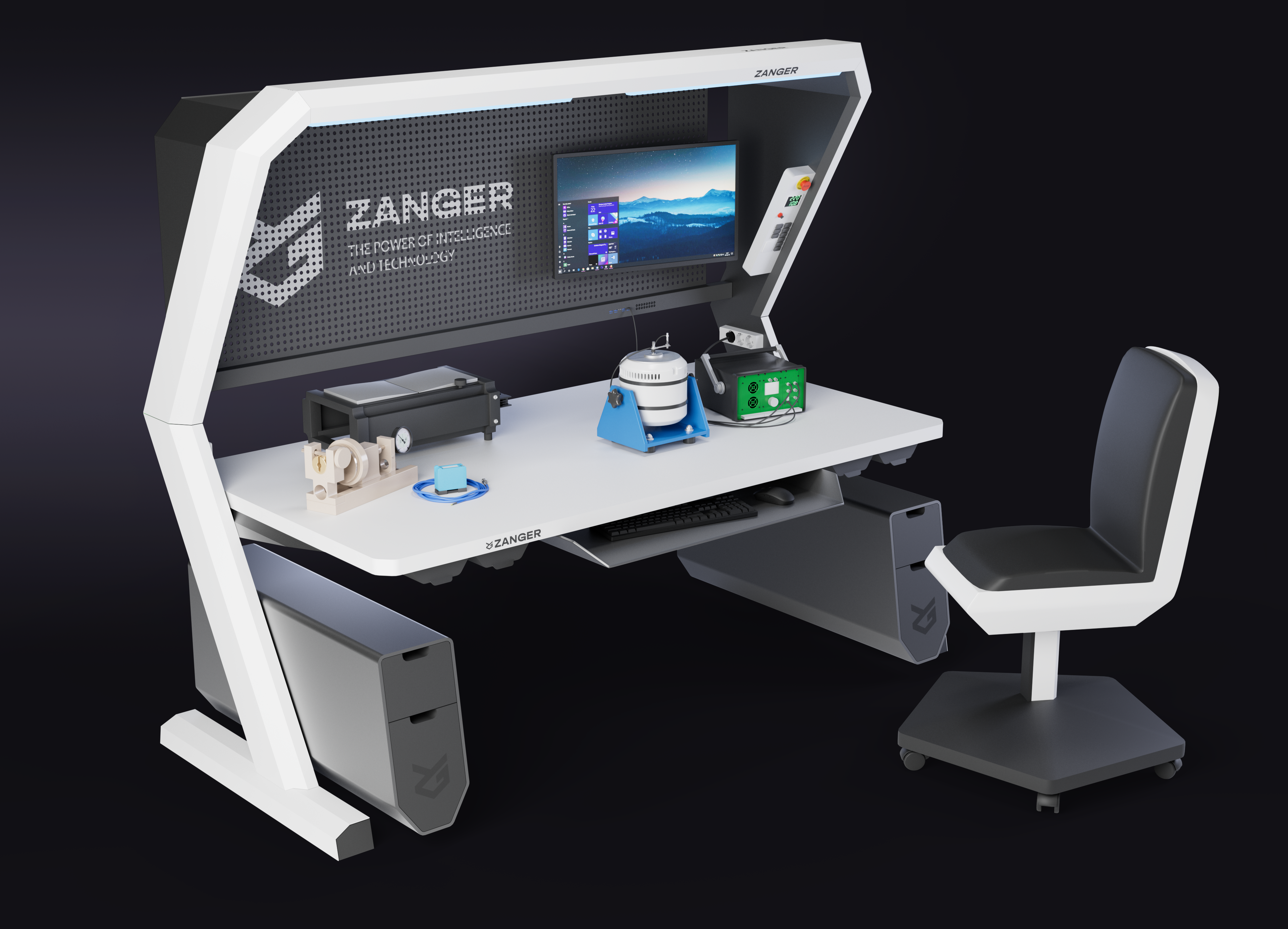 Метрологический стенд Zanger Line-M Вибрация